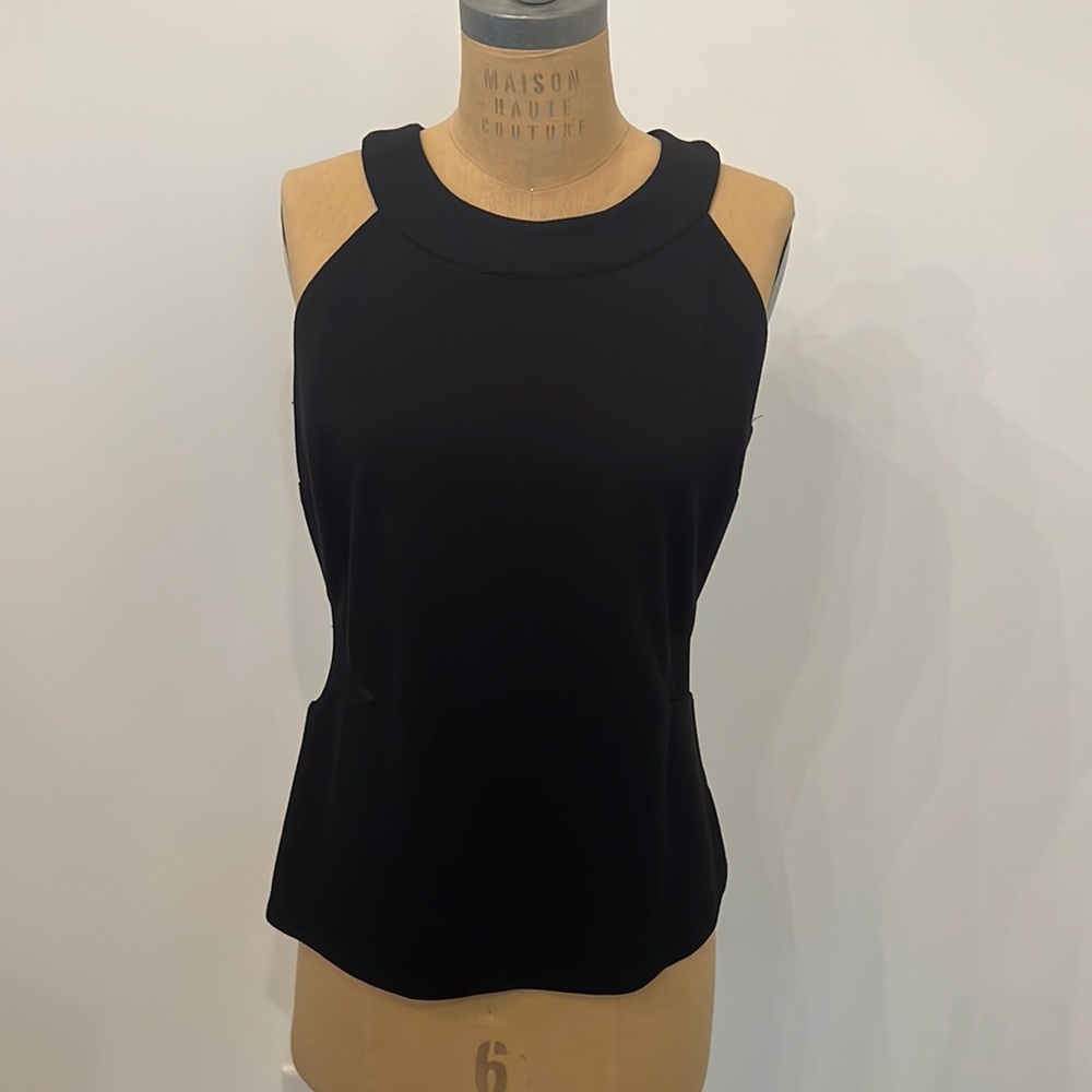 Ro & De Mesh cut out top